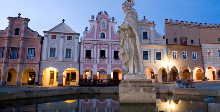 Telč Chateau, Telč, Czech Republic (Czechia)